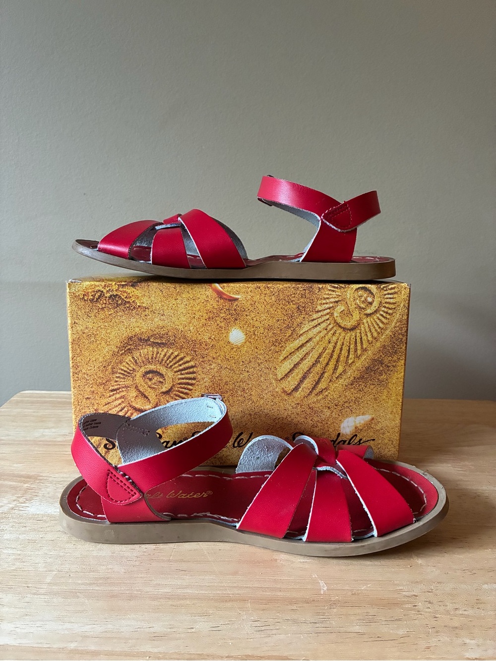 Salt Water Original Sandals EUC